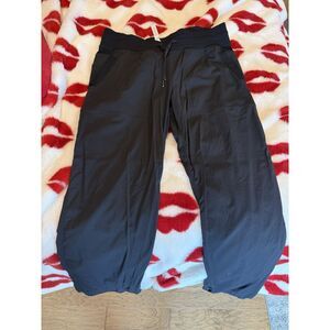 Lululemon Dance Studio Mid-Rise Regular Pants Women's Black Size 12
